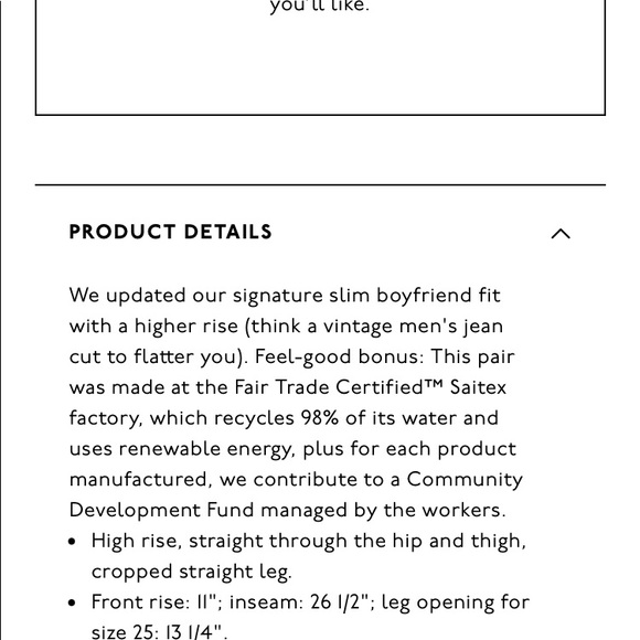 Madewell slim boyfriend jean - Picture 7 of 8